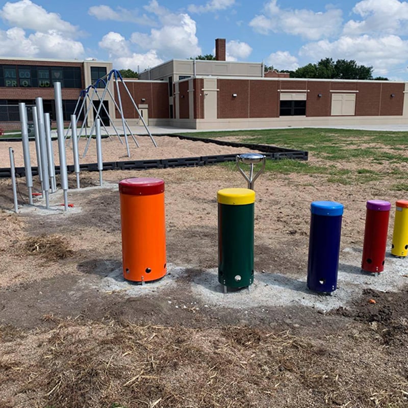 Outdoor Musical Playgrounds In Eight Elementary Schools preview 3